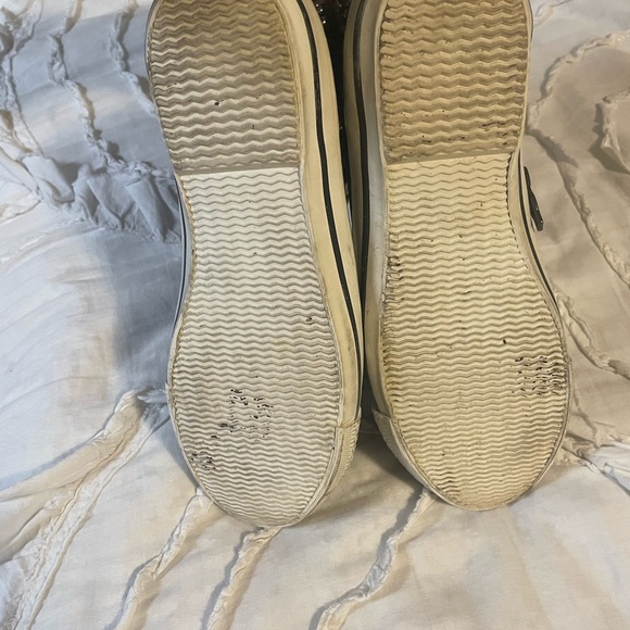 Ash high tops embellished gunmetal gray tennis shoe-Size 8 - Picture 6 of 7